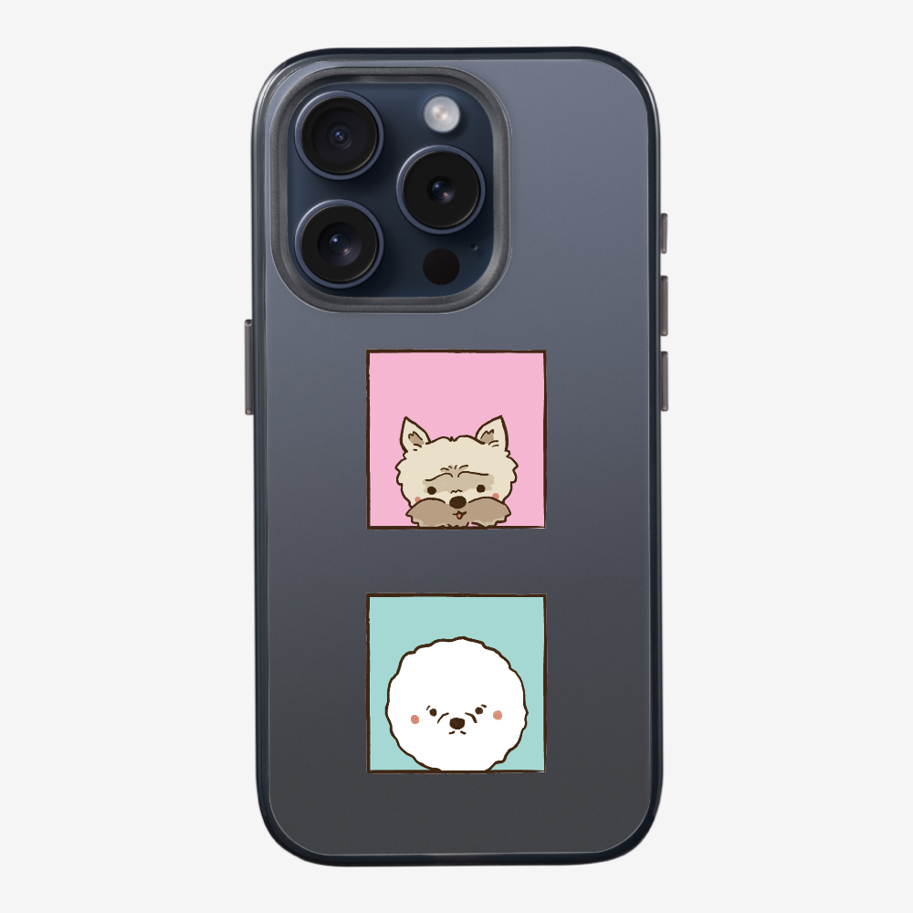 Terrier and Bichon Phone Case