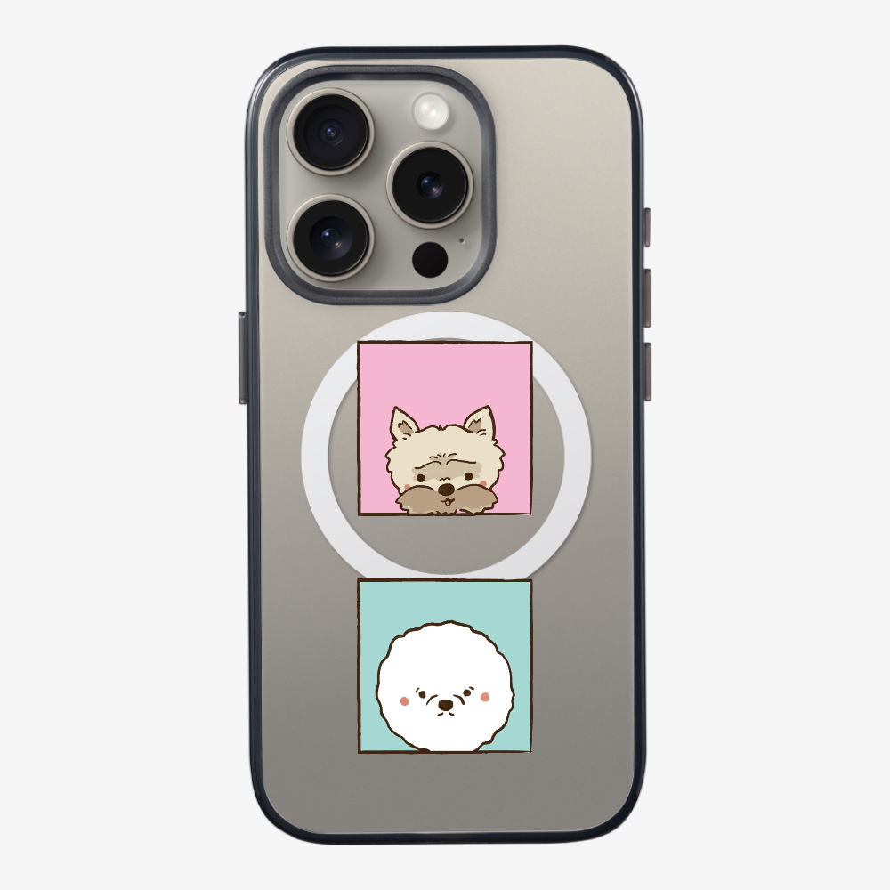 Terrier and Bichon Phone Case