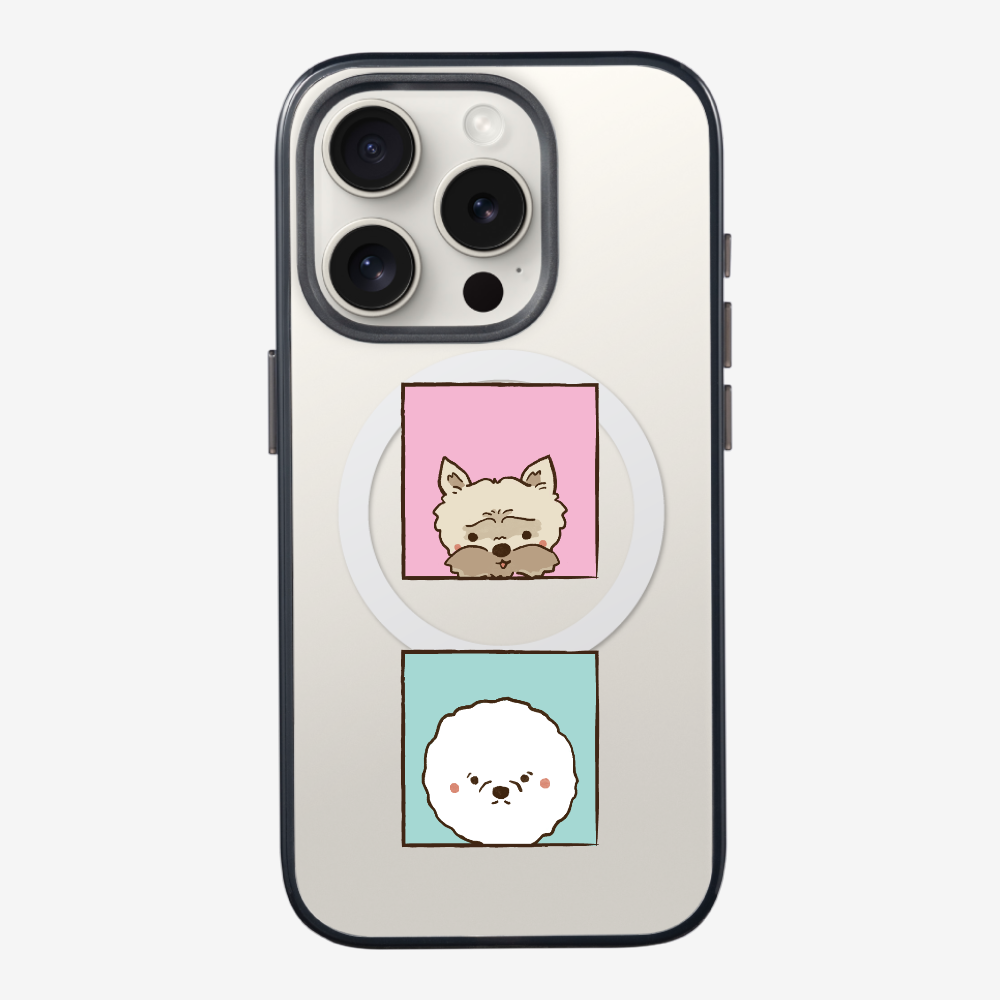 Terrier and Bichon Phone Case