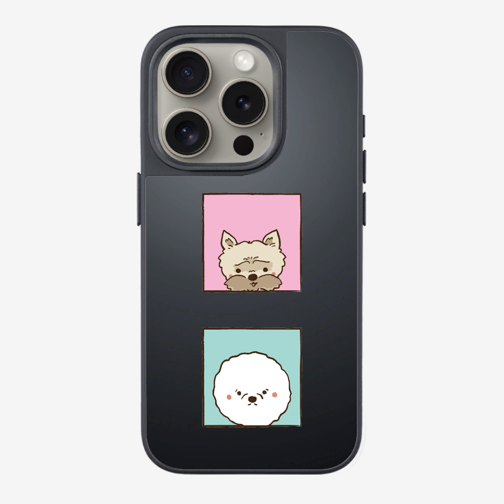 Terrier and Bichon Phone Case