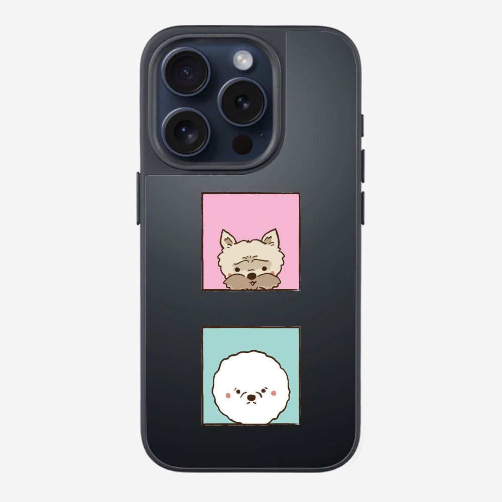 Terrier and Bichon Phone Case