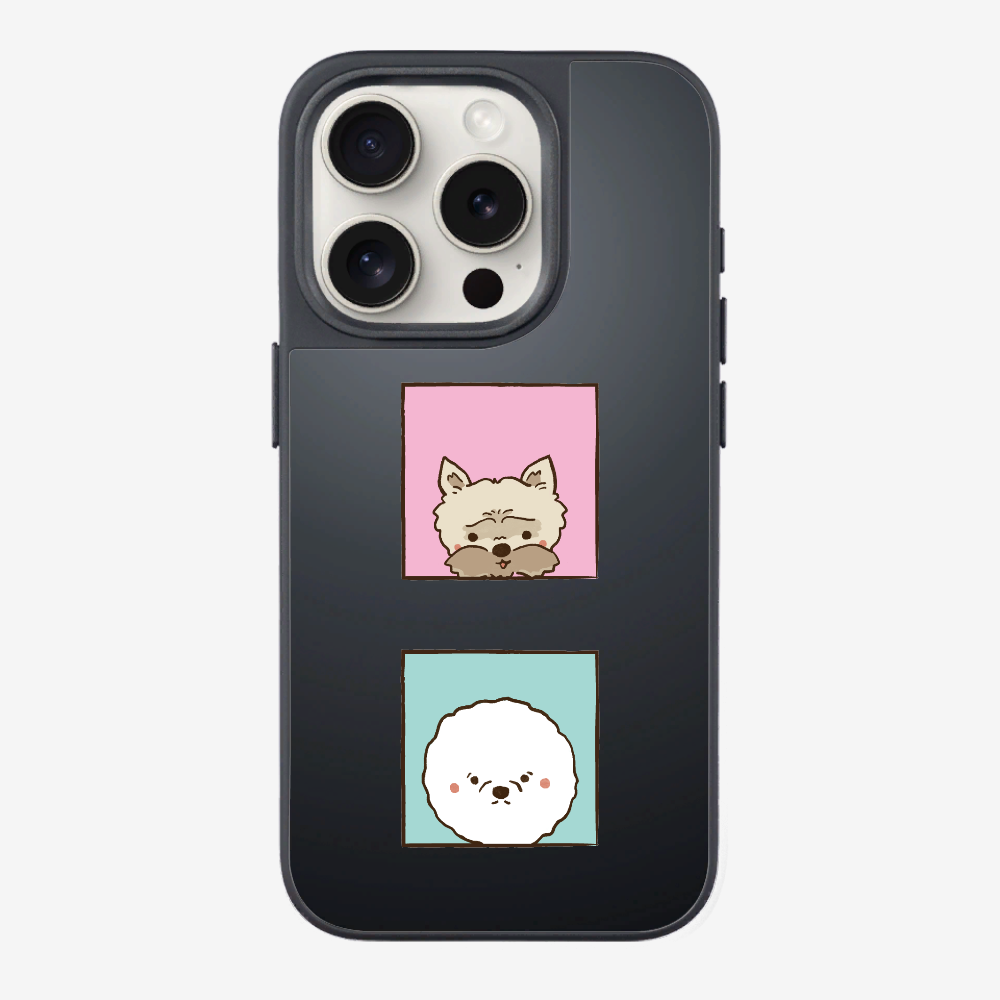 Terrier and Bichon Phone Case