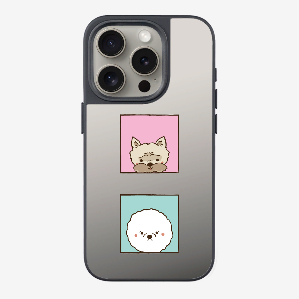 Terrier and Bichon Phone Case