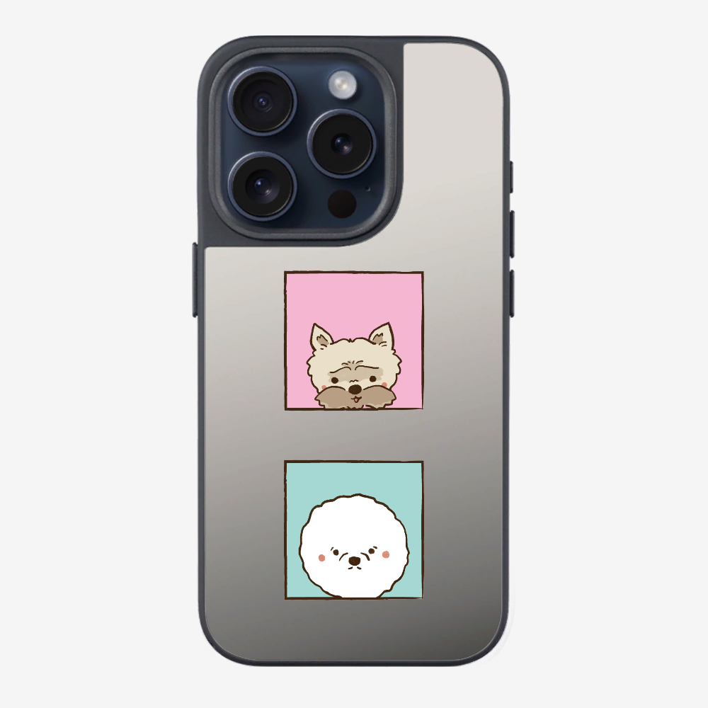 Terrier and Bichon Phone Case