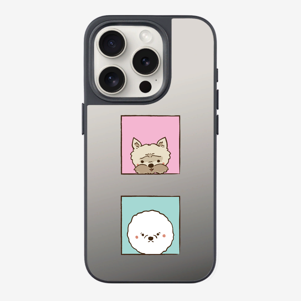 Terrier and Bichon Phone Case