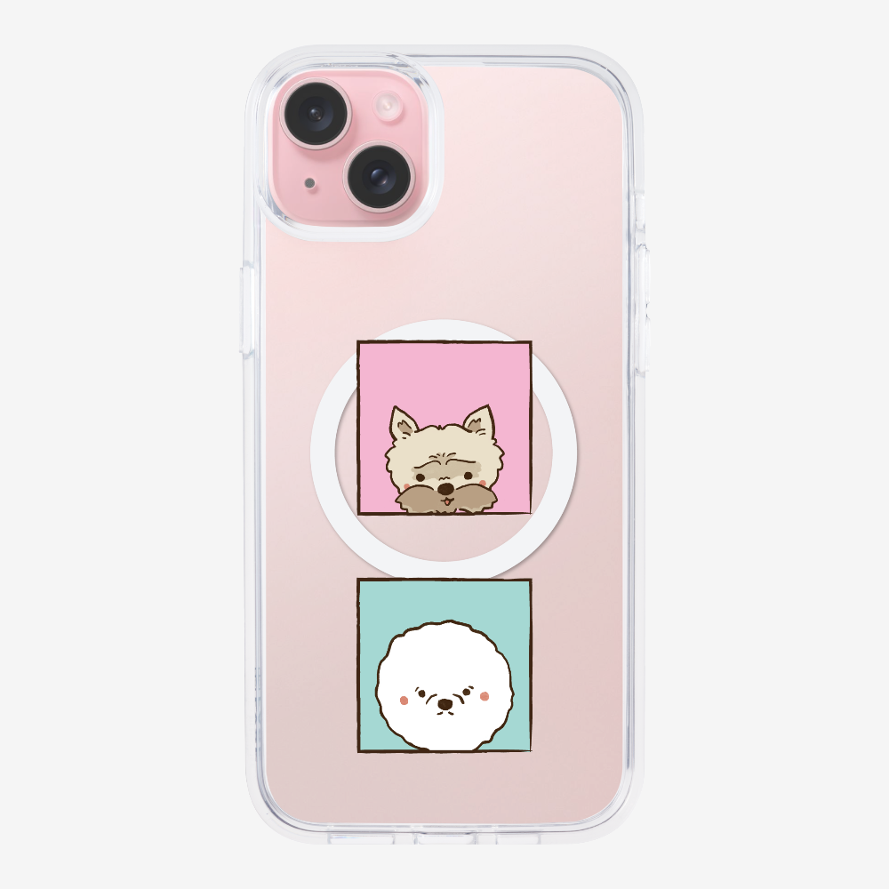 Terrier and Bichon Phone Case