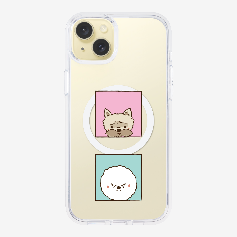 Terrier and Bichon Phone Case