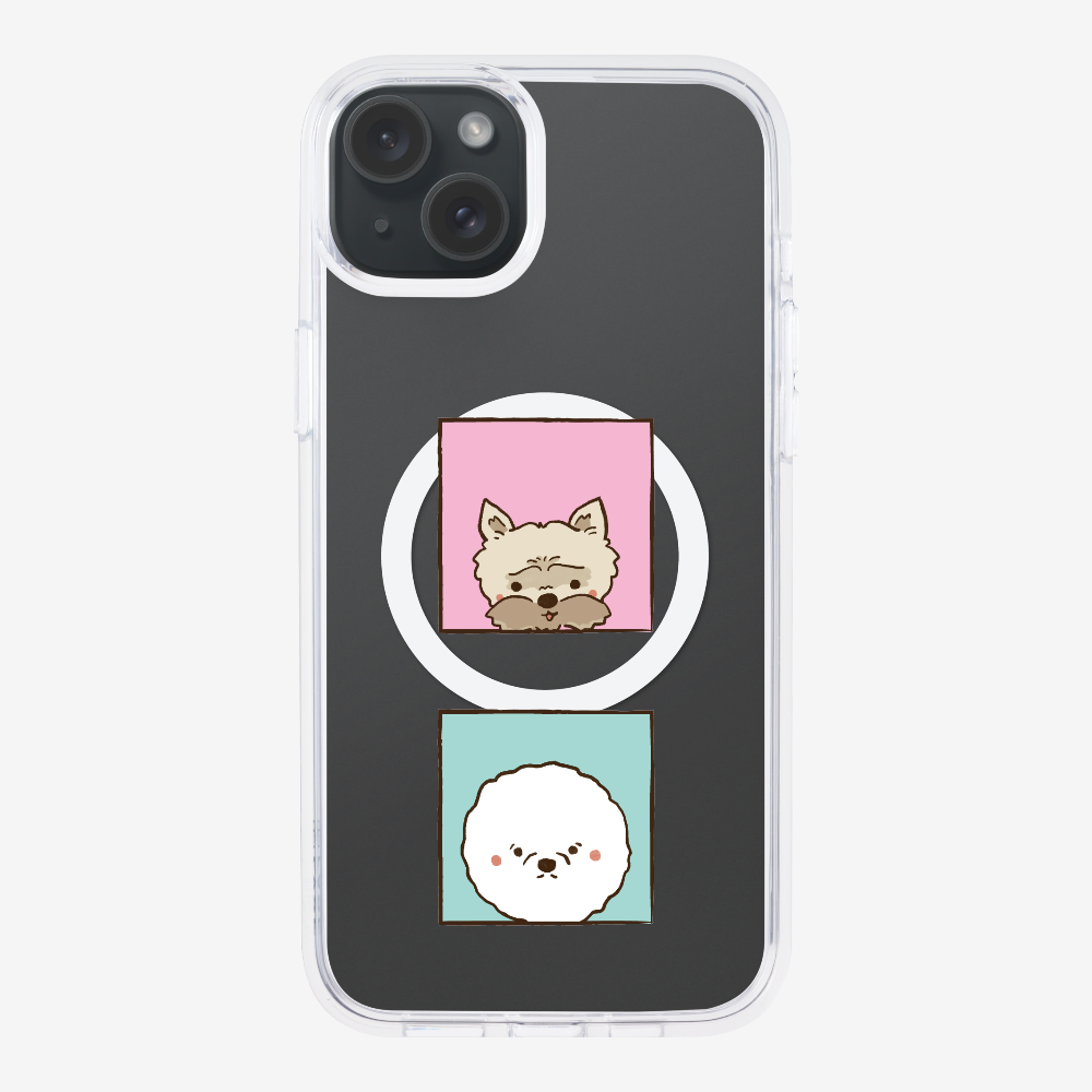 Terrier and Bichon Phone Case