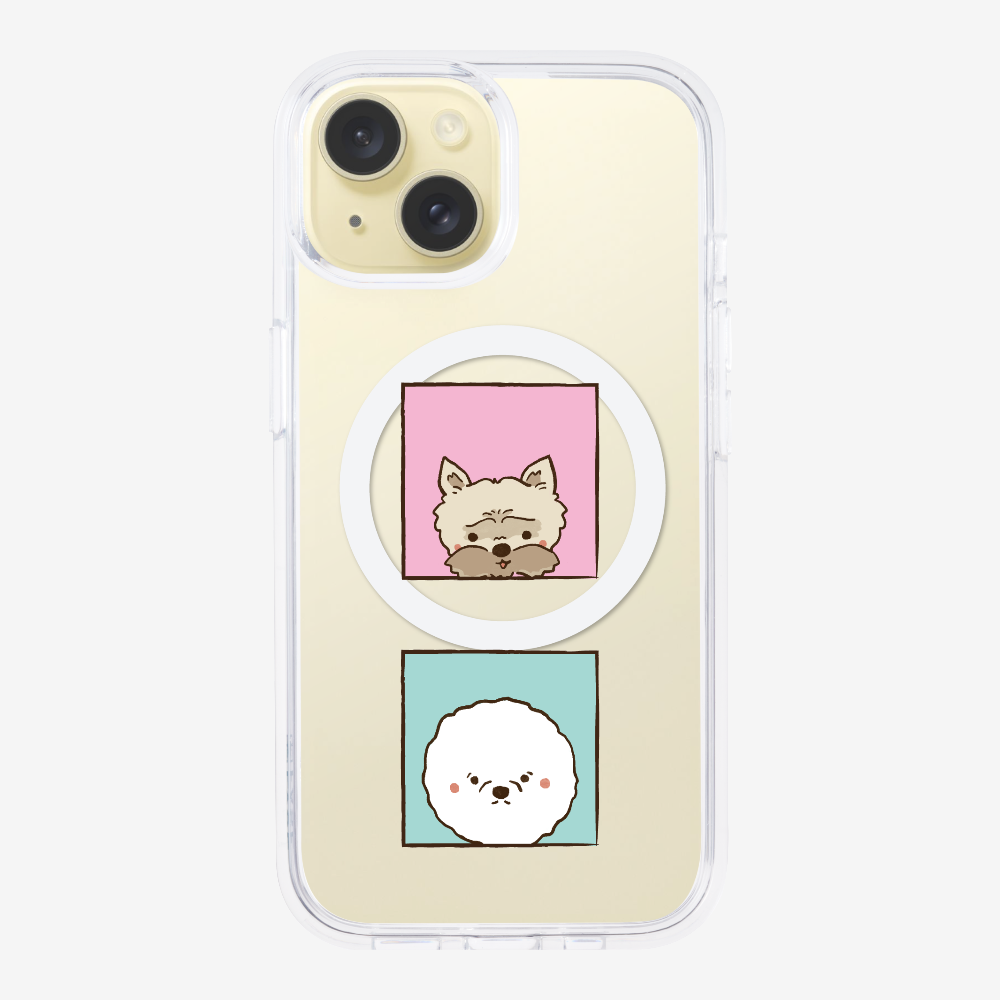 Terrier and Bichon Phone Case