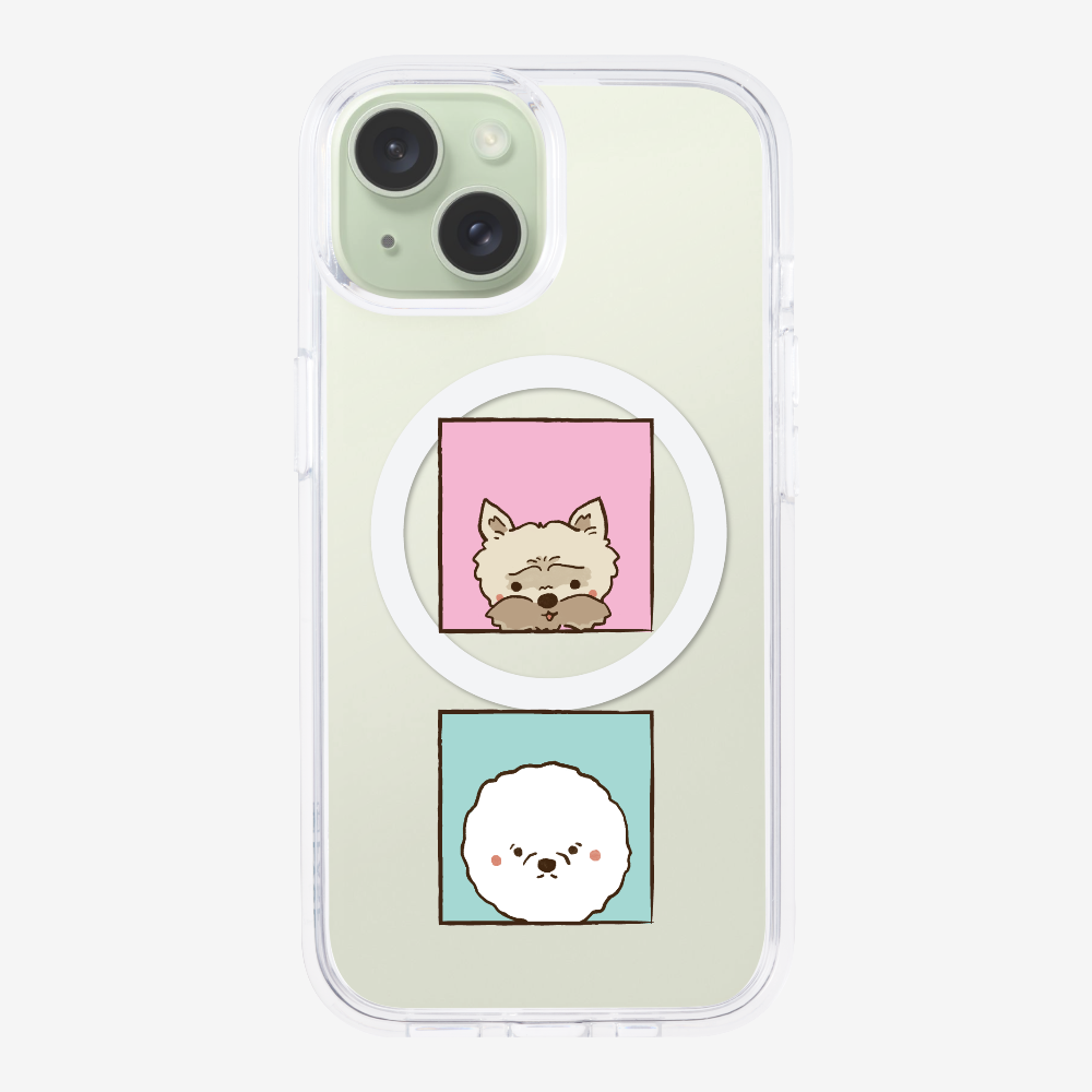 Terrier and Bichon Phone Case