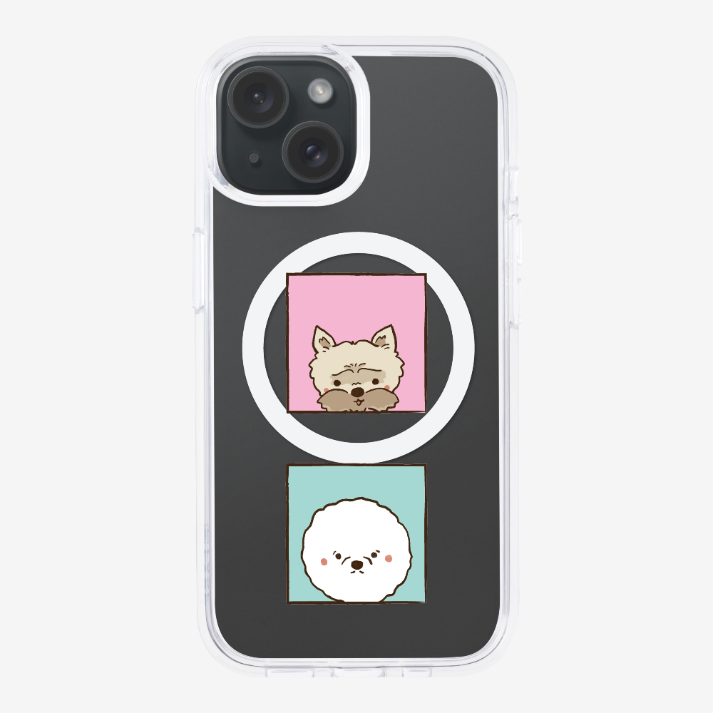 Terrier and Bichon Phone Case