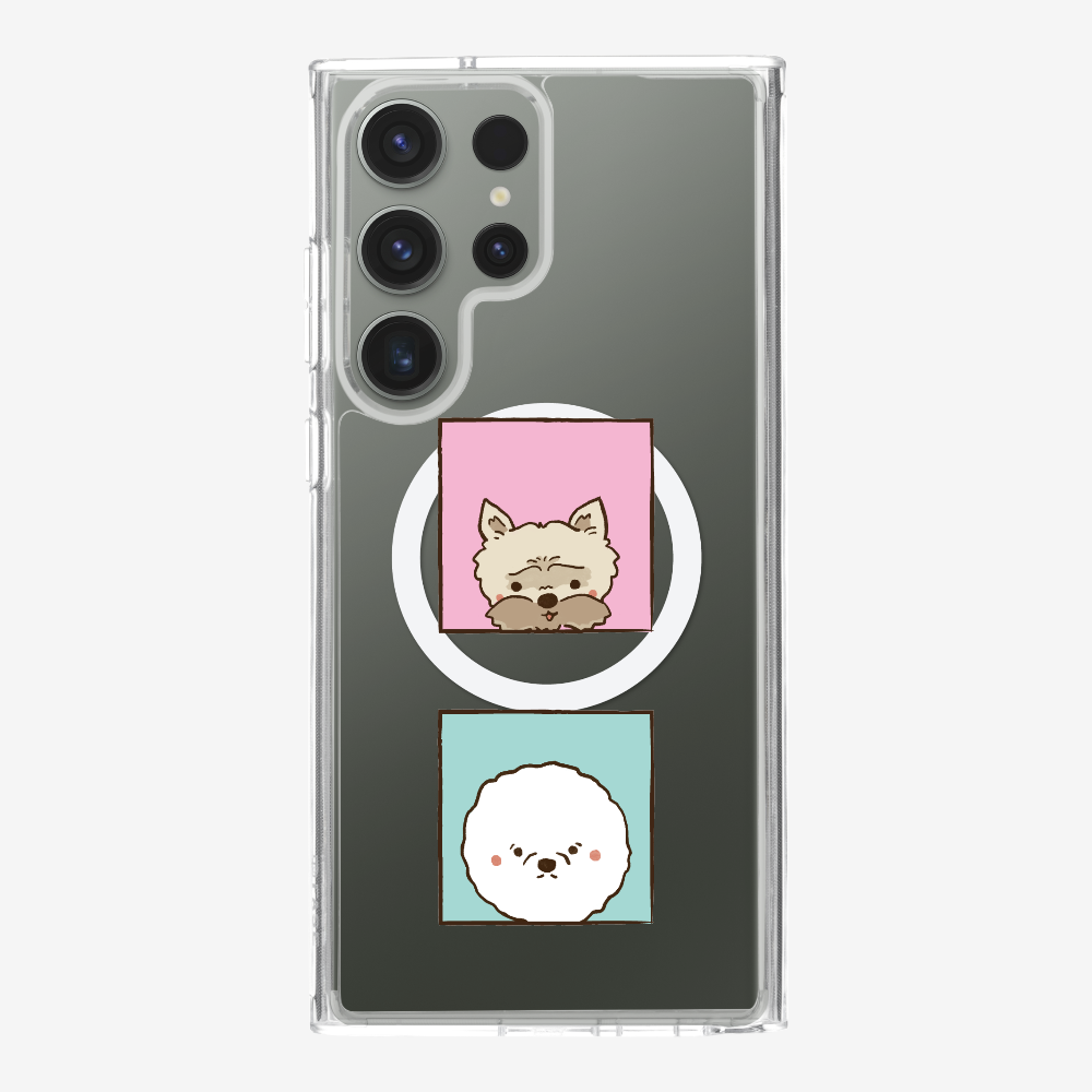 Terrier and Bichon Phone Case