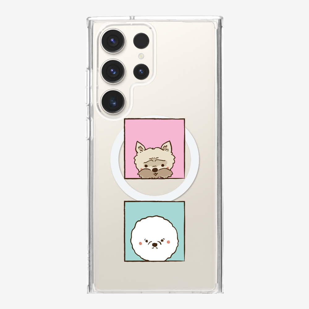 Terrier and Bichon Phone Case