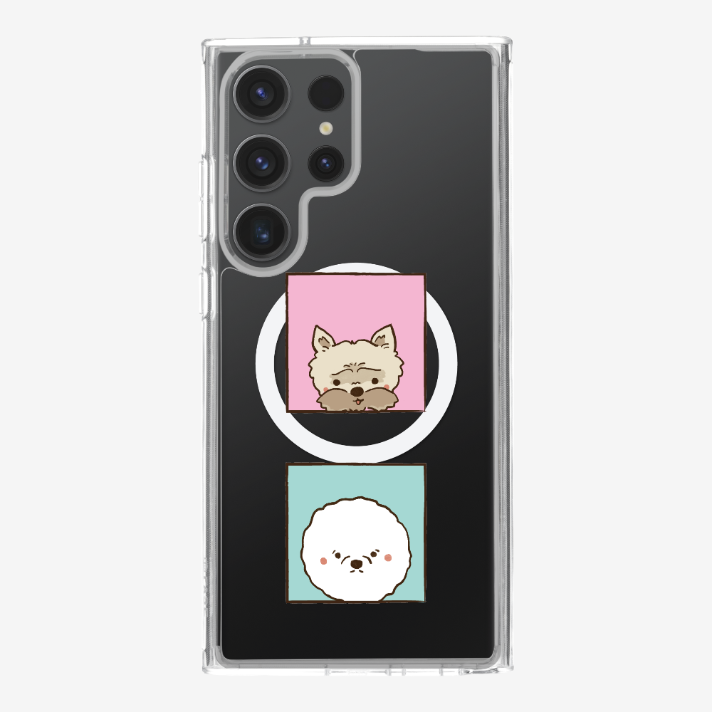 Terrier and Bichon Phone Case