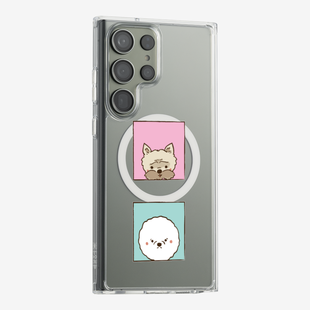 Terrier and Bichon Phone Case