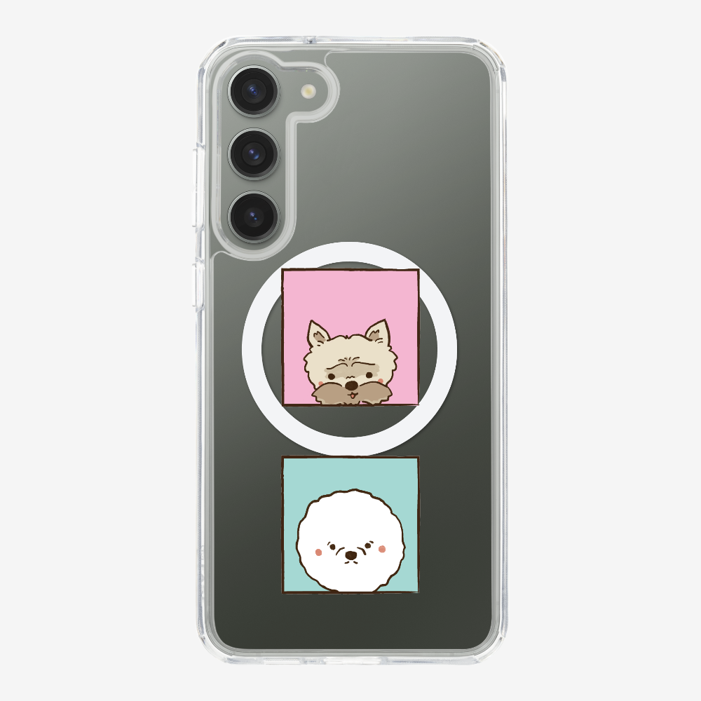 Terrier and Bichon Phone Case