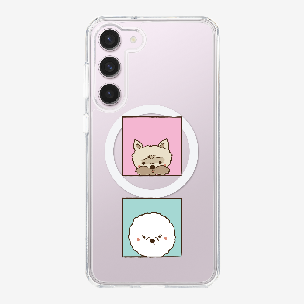 Terrier and Bichon Phone Case