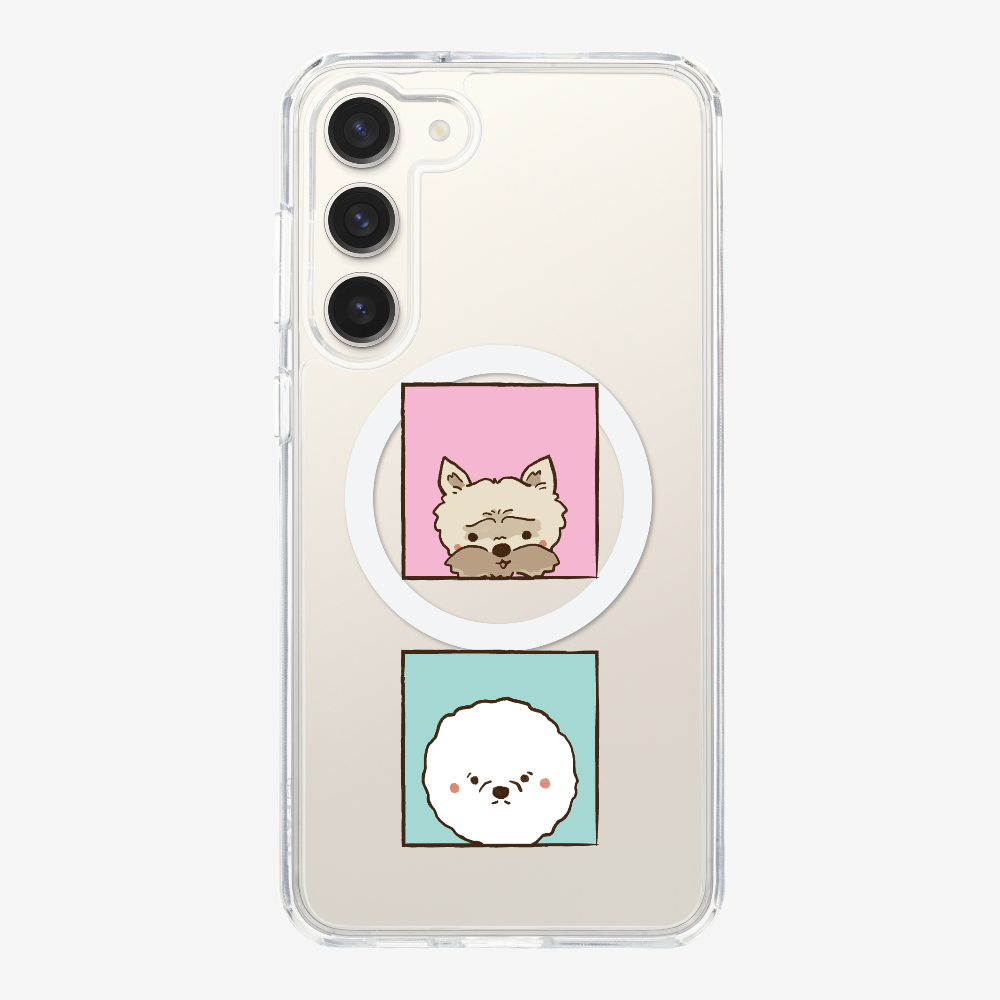 Terrier and Bichon Phone Case