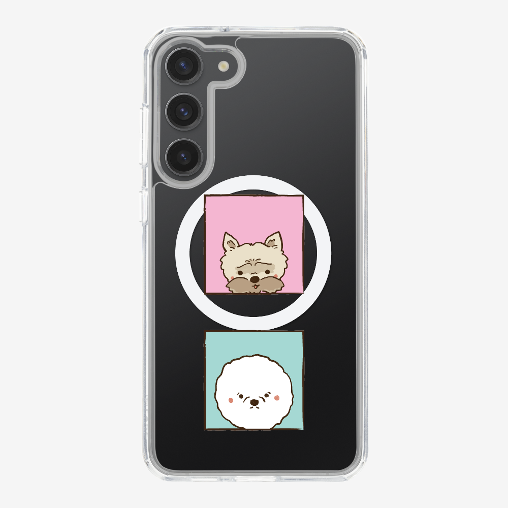 Terrier and Bichon Phone Case