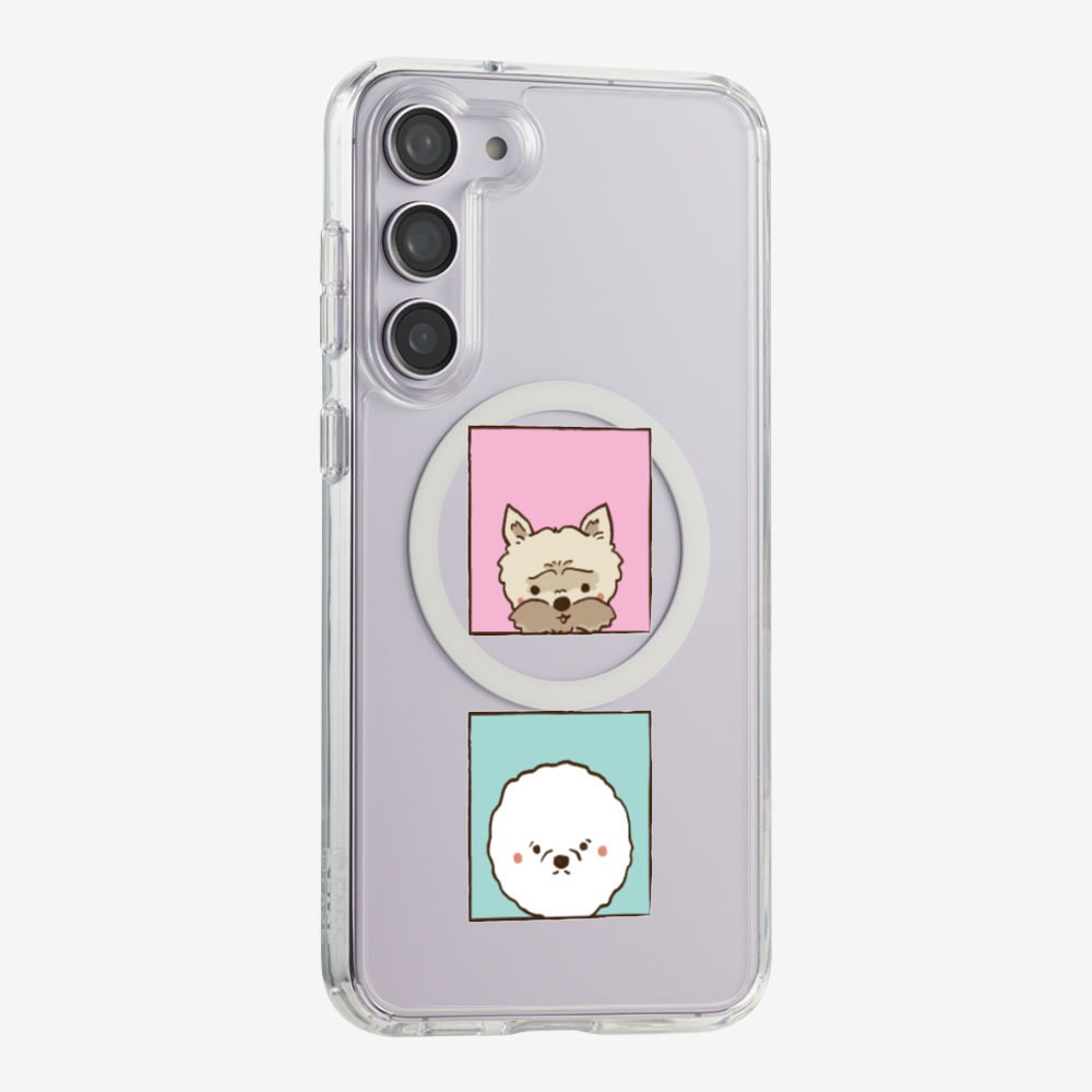 Terrier and Bichon Phone Case