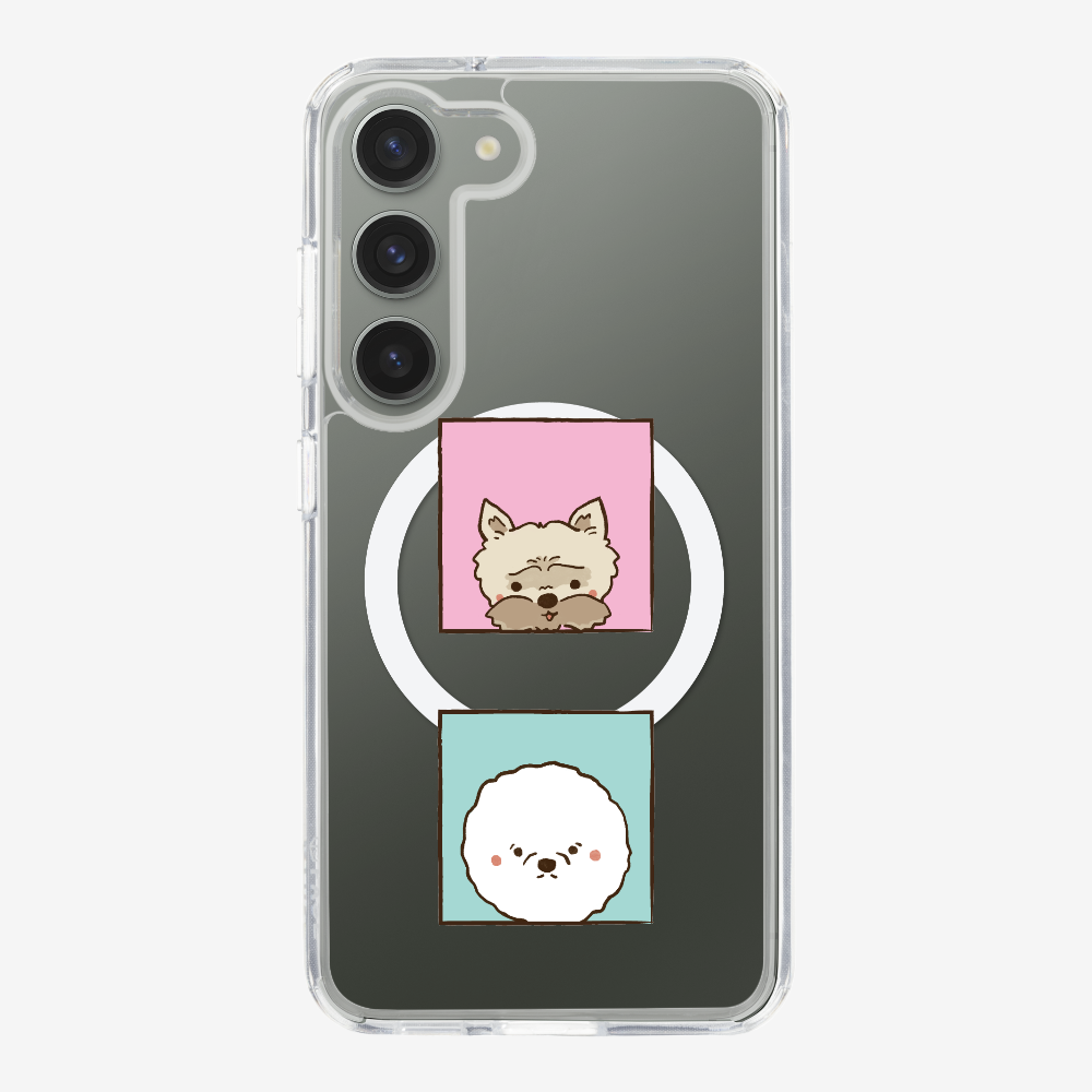 Terrier and Bichon Phone Case