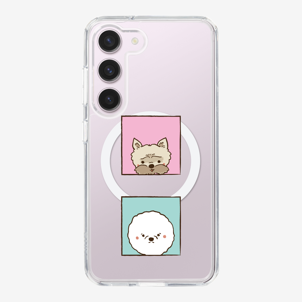 Terrier and Bichon Phone Case