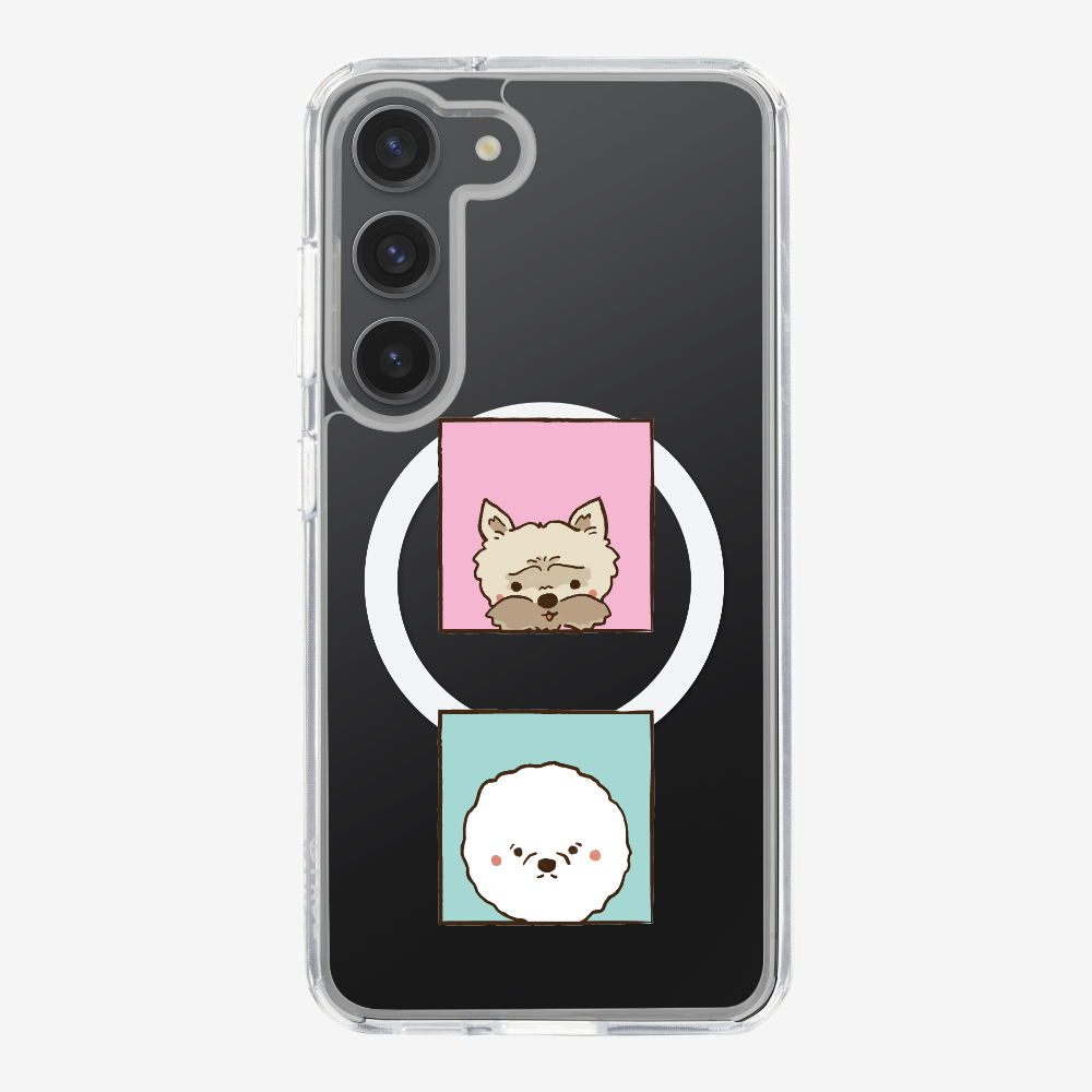 Terrier and Bichon Phone Case