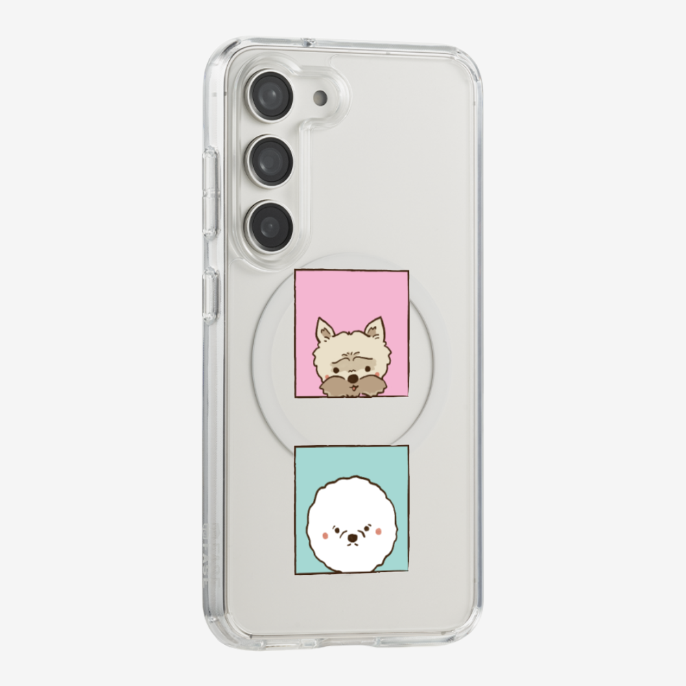 Terrier and Bichon Phone Case