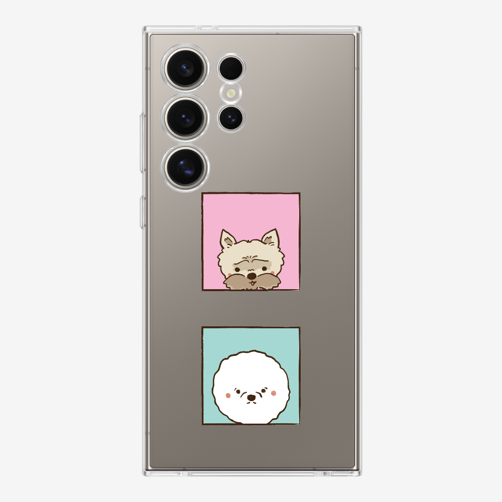 Terrier and Bichon Phone Case