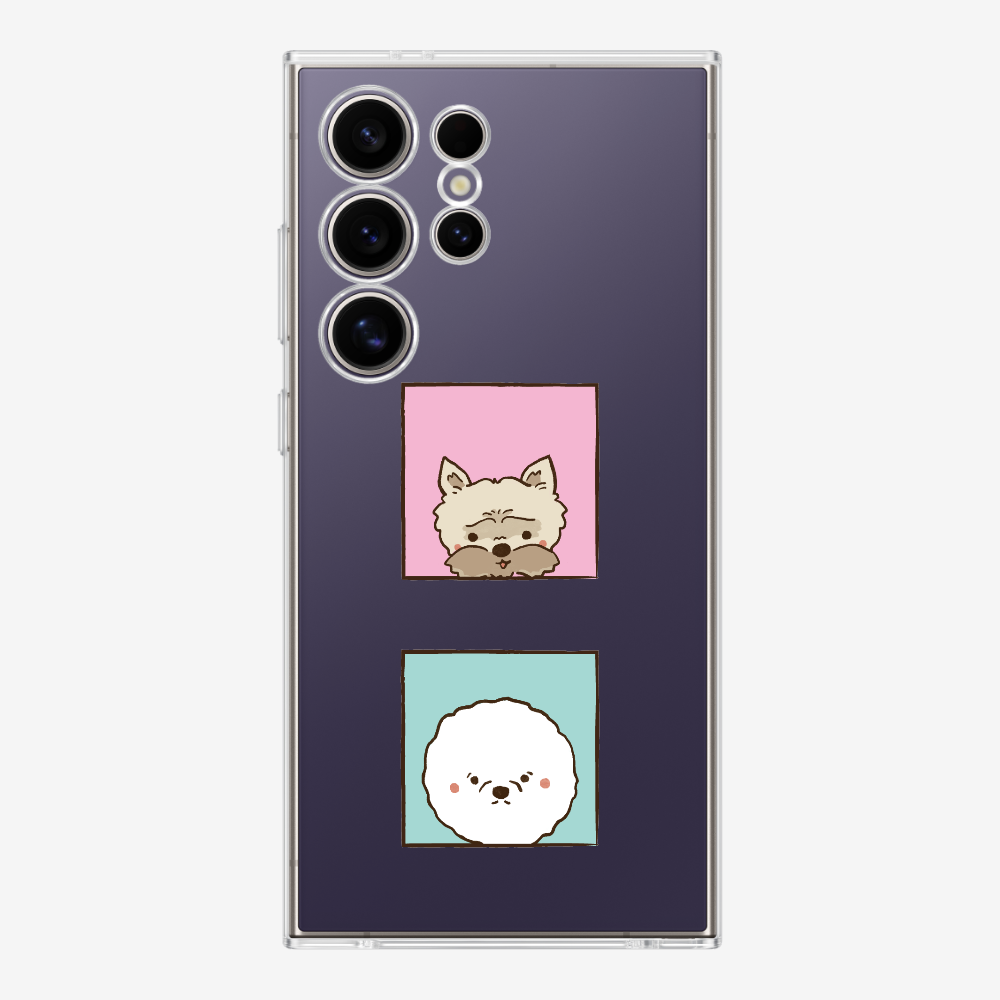 Terrier and Bichon Phone Case