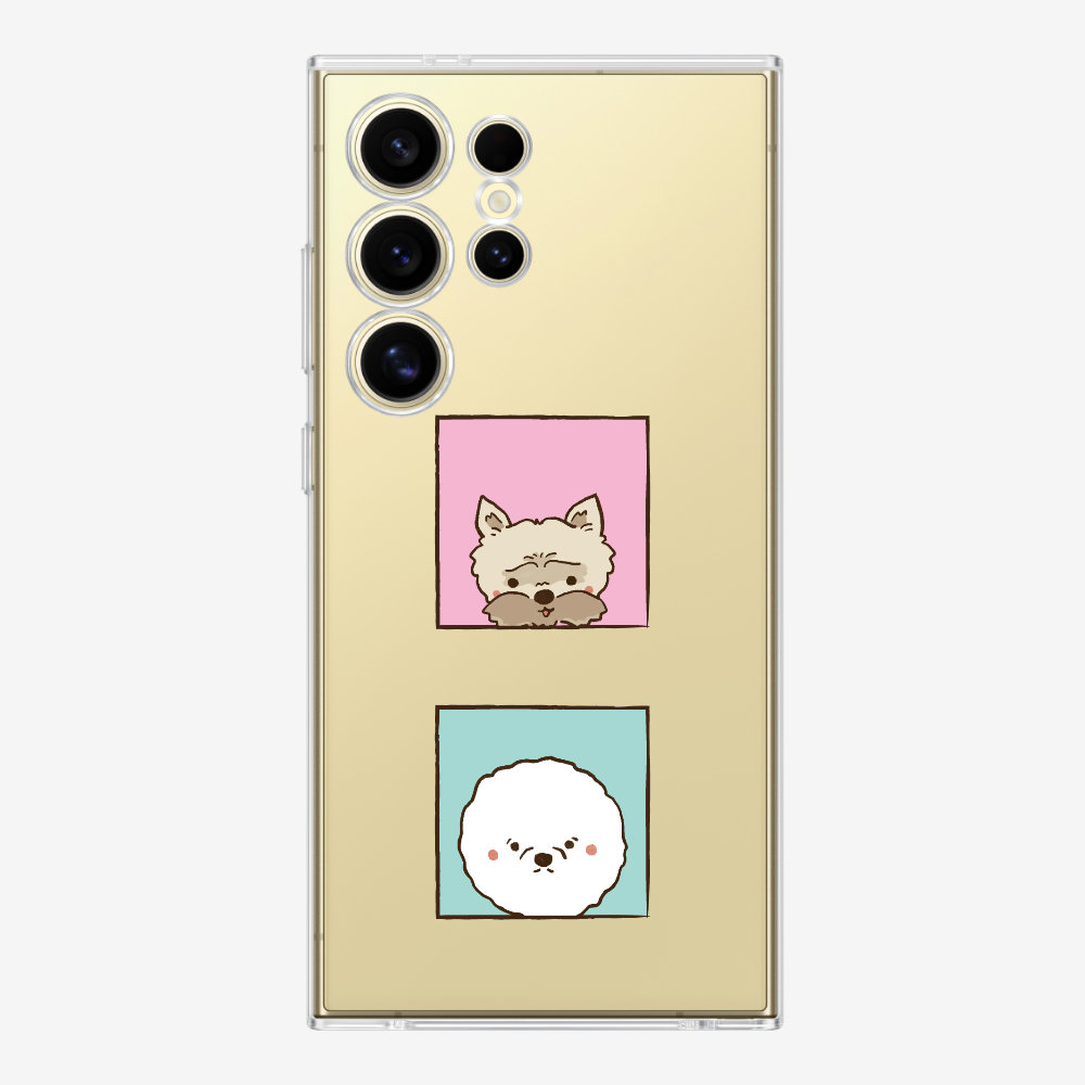 Terrier and Bichon Phone Case