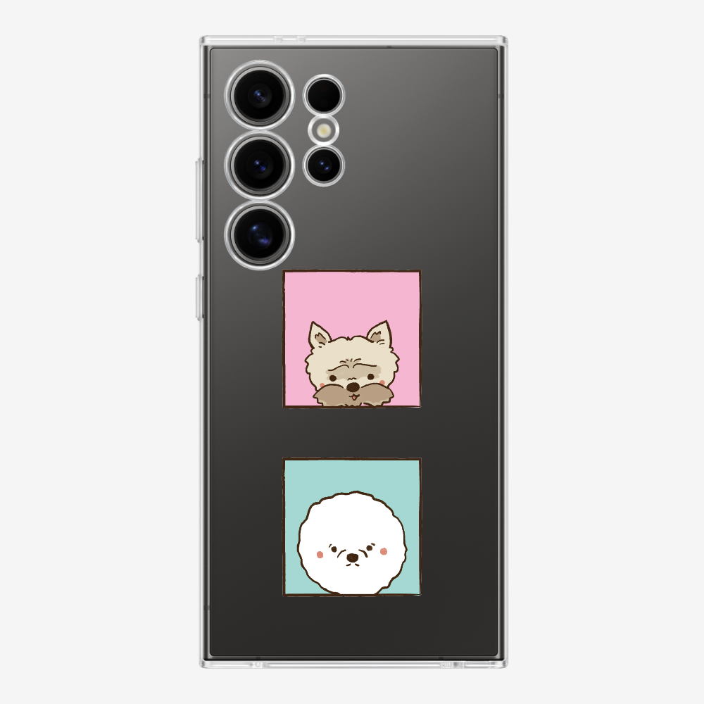 Terrier and Bichon Phone Case