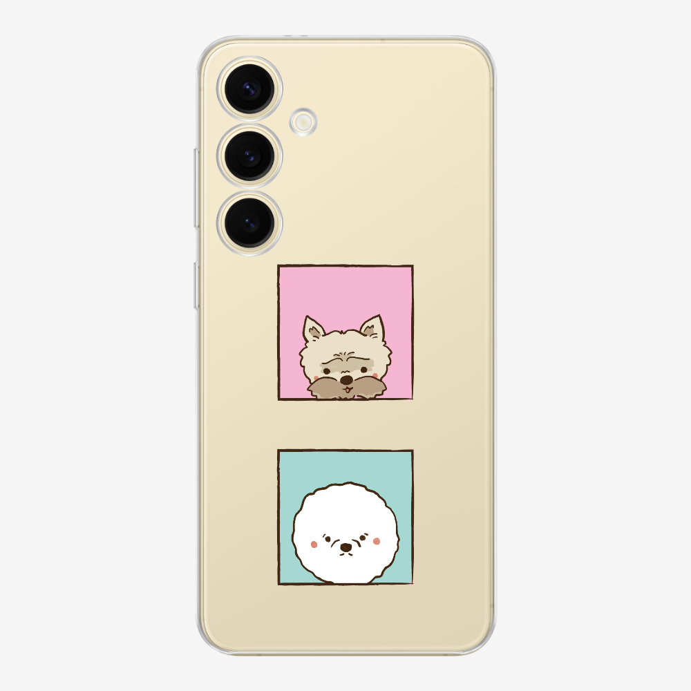 Terrier and Bichon Phone Case