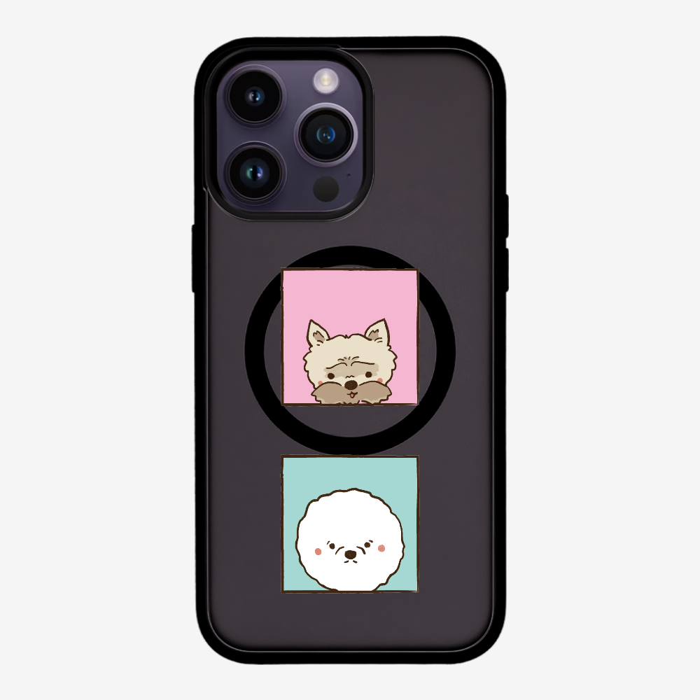 Terrier and Bichon Phone Case