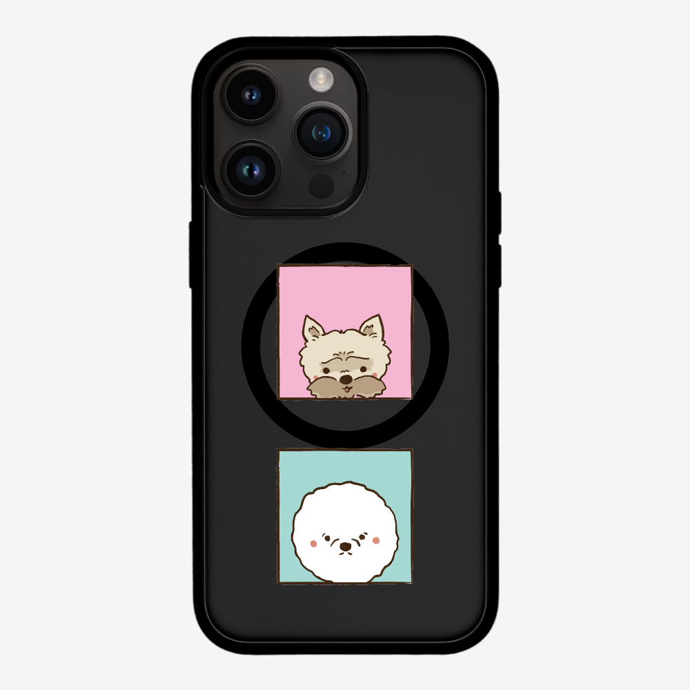 Terrier and Bichon Phone Case