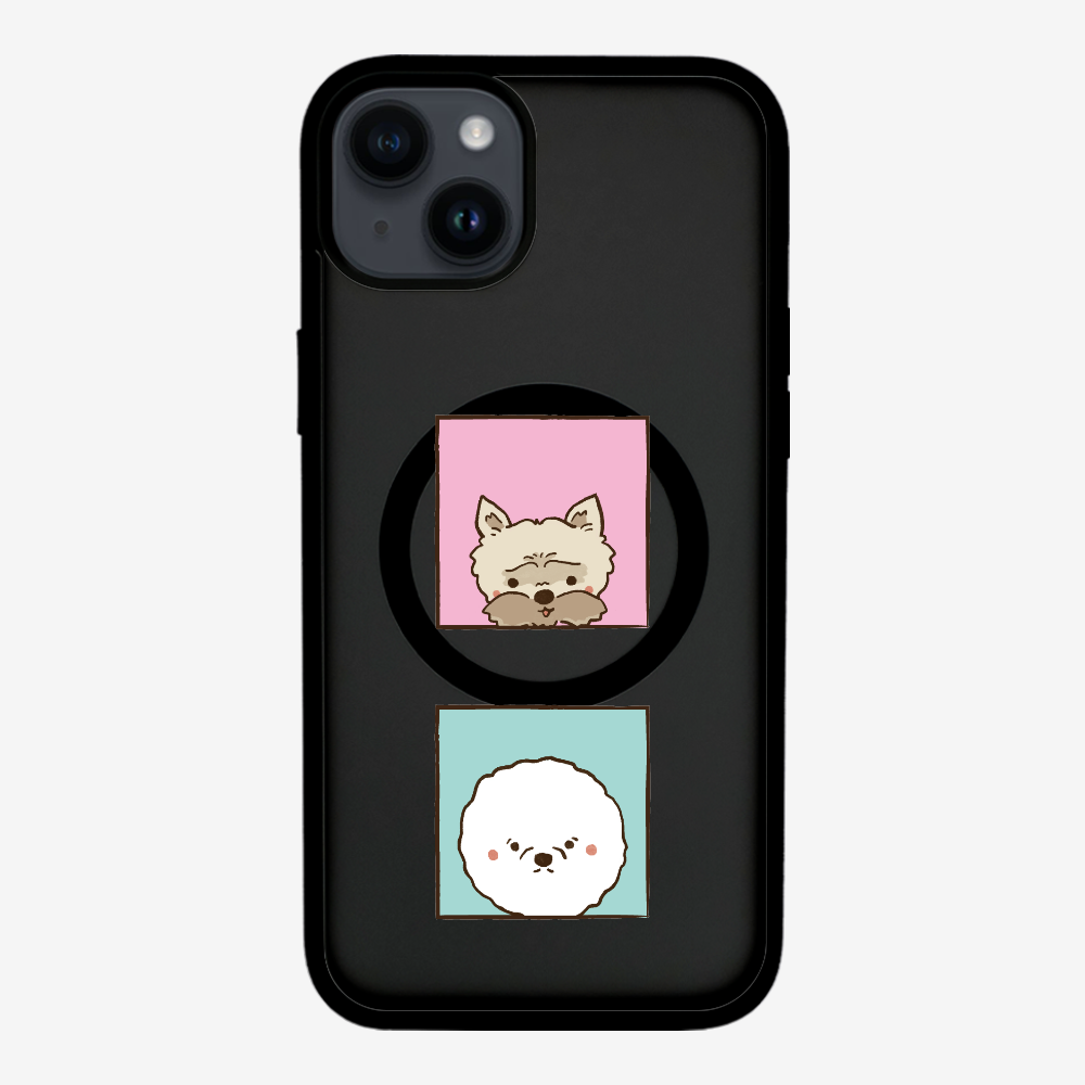 Terrier and Bichon Phone Case