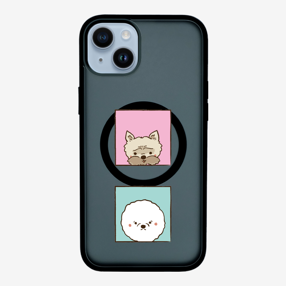 Terrier and Bichon Phone Case