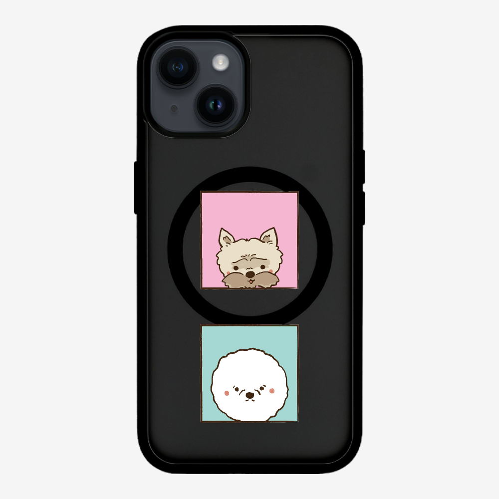 Terrier and Bichon Phone Case