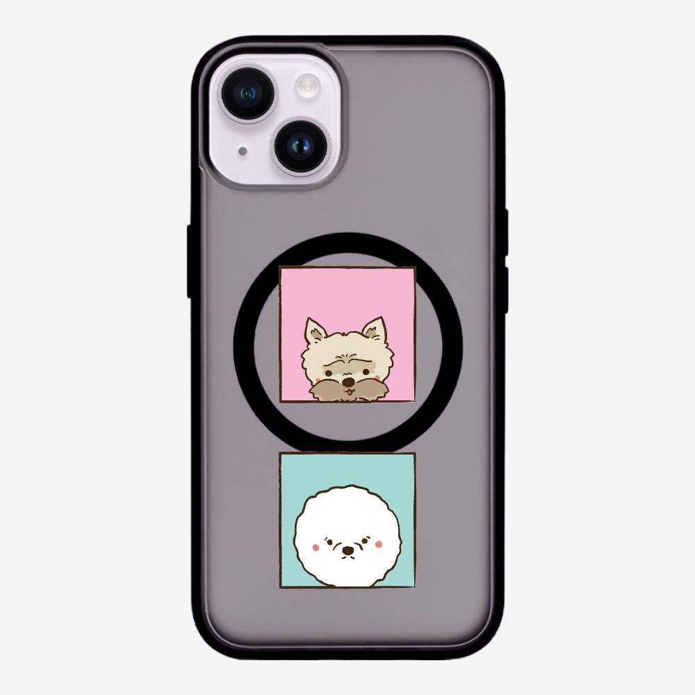 Terrier and Bichon Phone Case