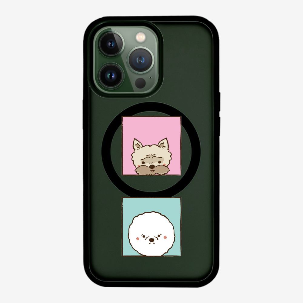 Terrier and Bichon Phone Case