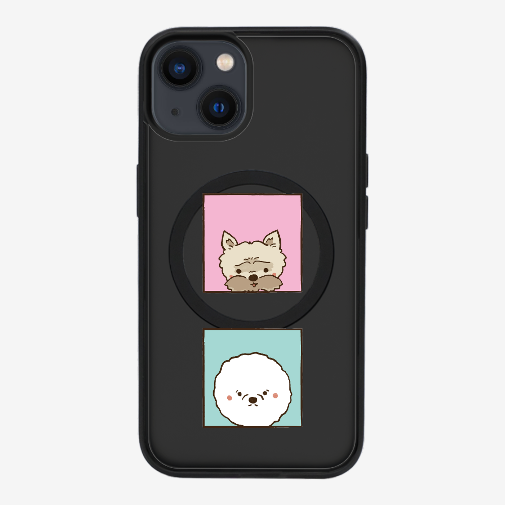 Terrier and Bichon Phone Case