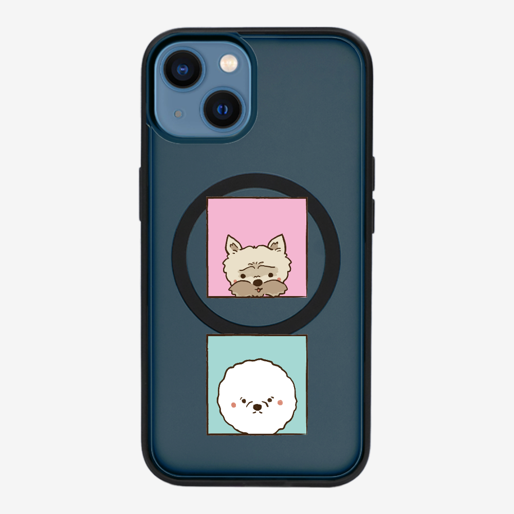 Terrier and Bichon Phone Case