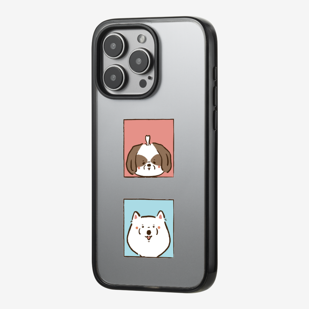 Apso and Samoyed Phone Case