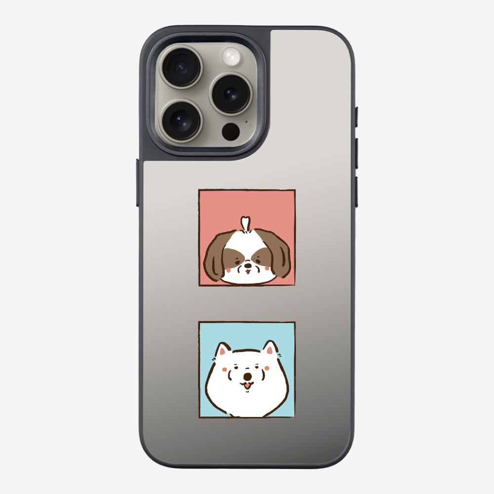 Apso and Samoyed Phone Case