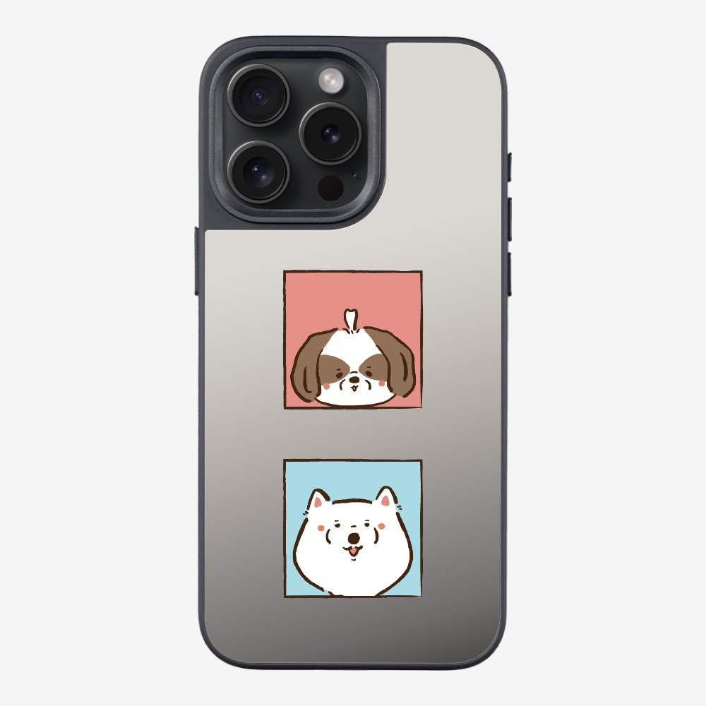 Apso and Samoyed Phone Case