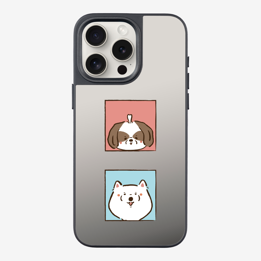 Apso and Samoyed Phone Case