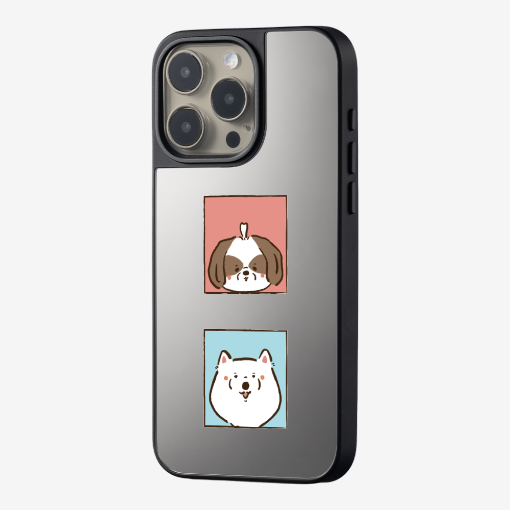 Apso and Samoyed Phone Case