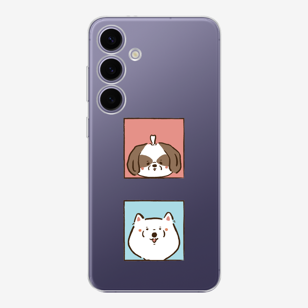 Apso and Samoyed Phone Case