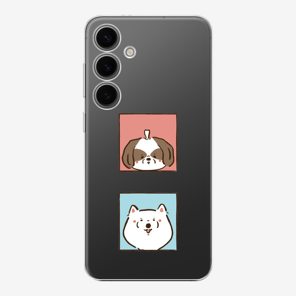 Apso and Samoyed Phone Case