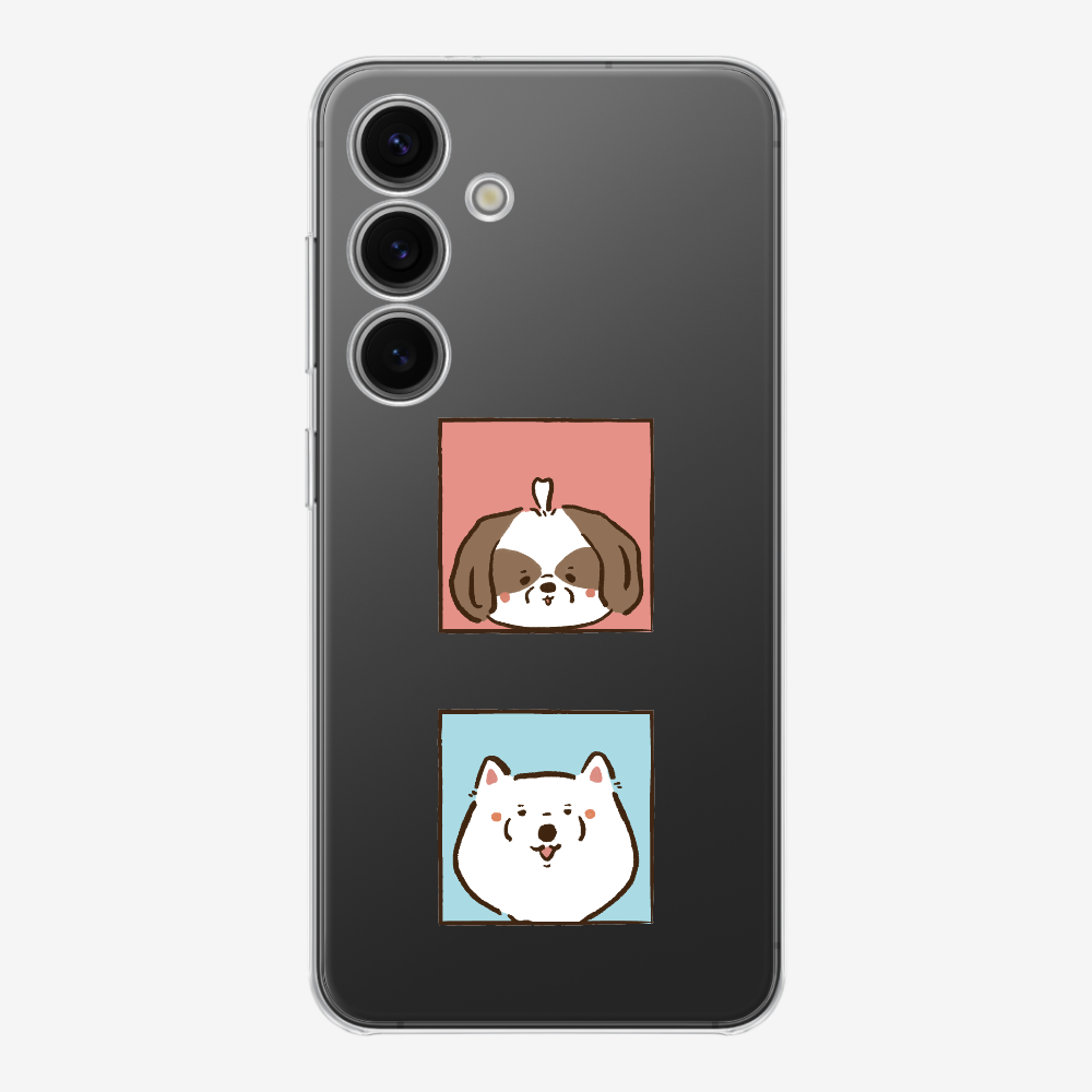 Apso and Samoyed Phone Case